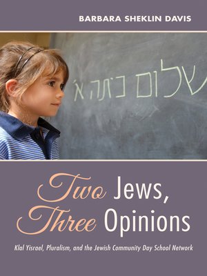cover image of Two Jews, Three Opinions